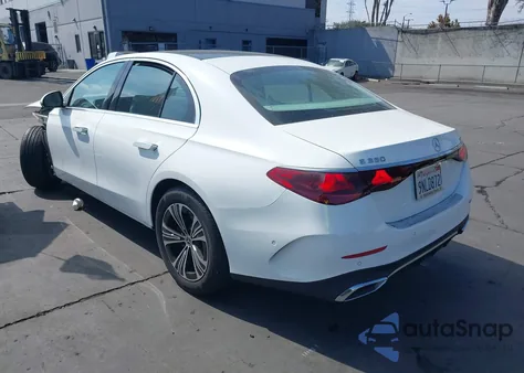 2024 Mercedes-Benz E 350 from USA, damaged, VIN W1KLF4HB3RA049683